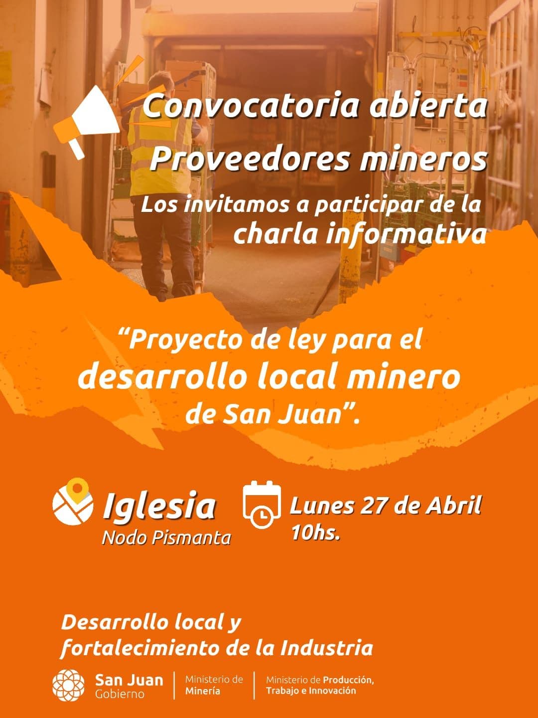 Convocatoria abierta a proveedores locales
