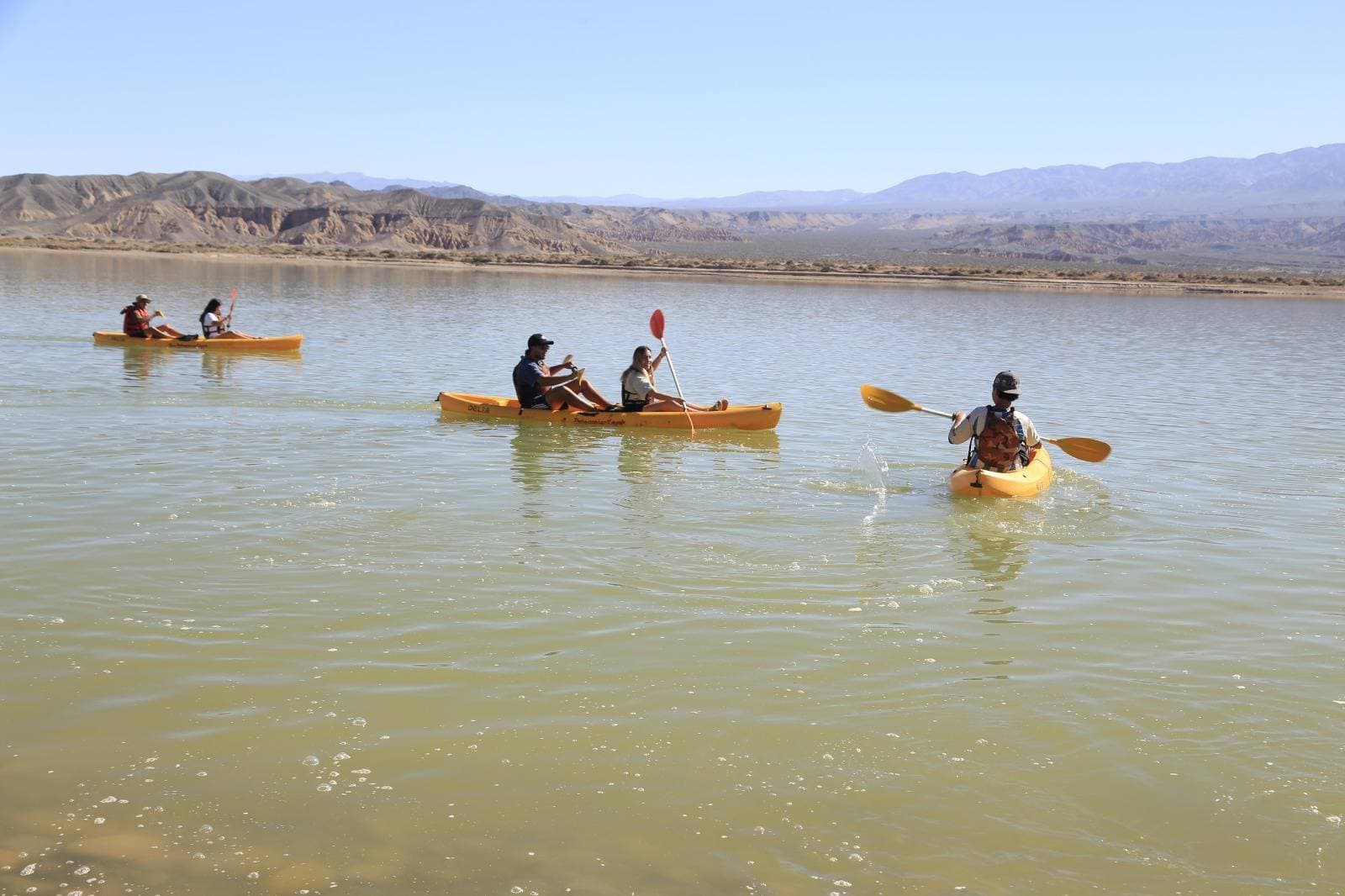 ¡Experiencia Kayak en el Dique Cuesta del Viento!