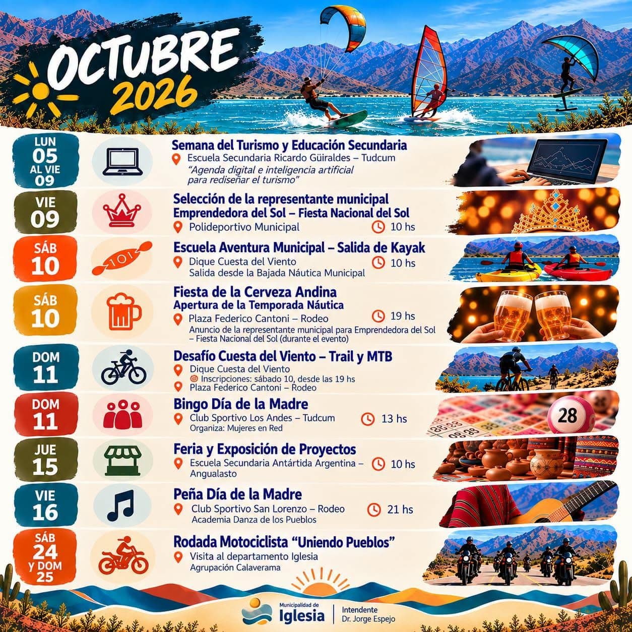 ¡Octubre pone a Iglesia en movimiento!